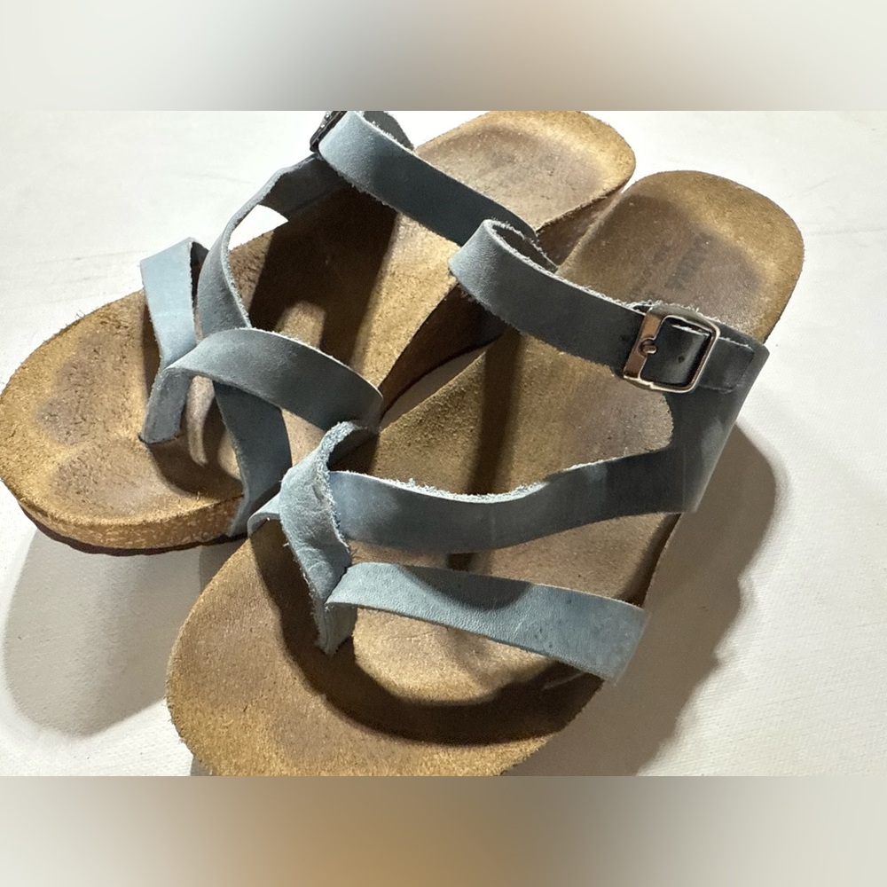Marina Luna Tan Sandals Size-7.5